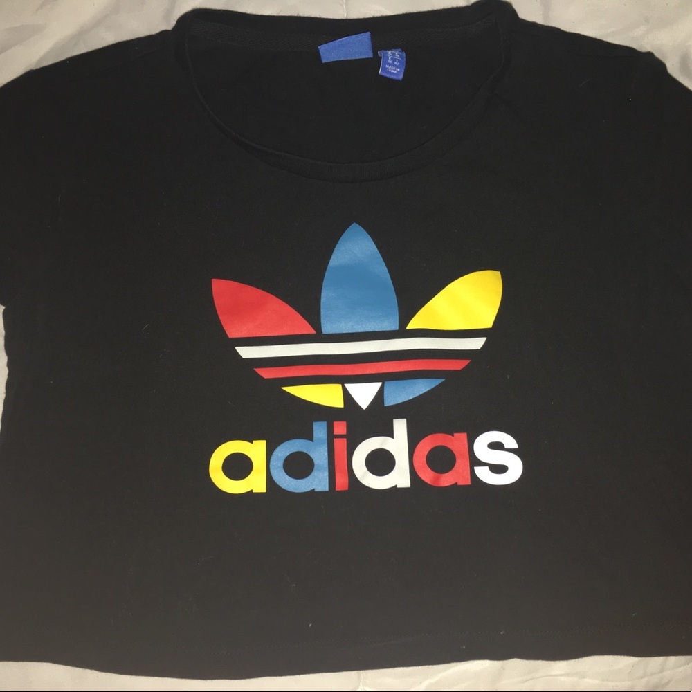 Adidas Crop Top Size Small